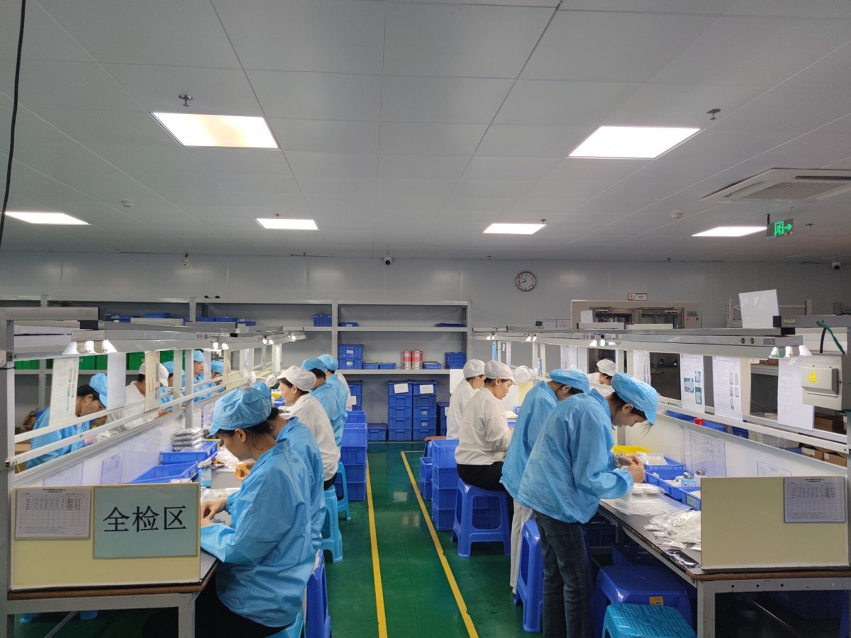 JJT screen protector factory — 100% visual quality inspection
